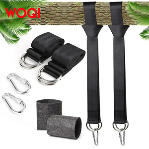 Woqi — longues sangles réglables pour arbre, 2000lb avec verrouillage de sécurité, Kit d'accrochage pour <span class=keywords><strong>mousqueton</strong></span> - Product Image 1