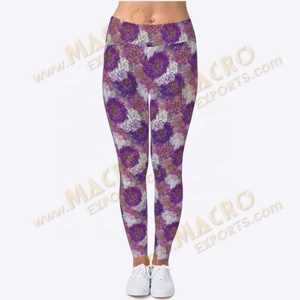 Leggings personnalisés pour femmes Pantalon de yoga Collants de fitness imprimés à taille haute Vêtements de sport pour filles Vêtements d'entraînement de sport et unisexe - Product Image 1