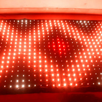 Mur vidéo LED flexible à effets visuels RGB pour la décoration de fond de scène de salle de réception de mariage