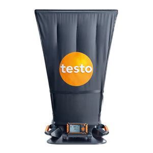 เครื่องวัดปริมาณลมแบบฝาครอบ Testo Testo420 สำหรับวัดความเร็วลมและที่ฝาครอบช่องลมออก - Product Image 1