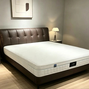 Colchón de Muelles Ensacados <span class=keywords><strong>Euro</strong></span> Top para Cama de Hotel 5 Estrellas, Colchón Híbrido de Látex de Alta Calidad con Espuma Viscoelástica de Gel, Pide Online - Product Image 1