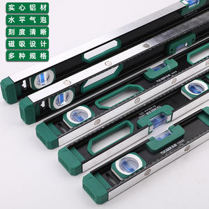 Nivel de burbuja Tuosen de 1m, diseño magnético de aleación de aluminio sólido para carpintería y decoración - Product Image 1