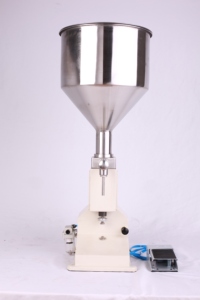 A02 A03 Semi Automatic Manual Pneumatic Oil/Juice/Cream/Honey/Liquid Filling Machine Filling Machine Cosmetic Liquid - Product Image 3