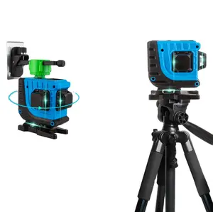 Noyafa 레이저 레벨 12 라인 전자 셀프 레벨링 360 녹색 레이저 측정 레벨 감지기
