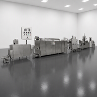Machine d'extrusion d'aliments pour animaux de compagnie en acier inoxydable de haute qualité, grande capacité de production, ligne de production automatisée
