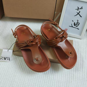 <span class=keywords><strong>Sandali</strong></span> piatti <span class=keywords><strong>donna</strong></span> Eddie Dunhuang <span class=keywords><strong>infradito</strong></span> con plateau speciale International Station con Design ZA - Product Image 4