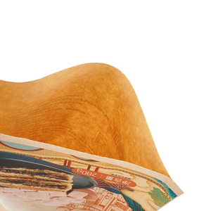 Biểu Tượng Tùy Chỉnh Không Thấm Nước Kín Nắp Kéo Zip Khóa Nâu Kraft Thực Phẩm Giấy Ziplock Túi Đứng lên Ziplock <span class=keywords><strong>Pouch</strong></span> Với Cửa Sổ - Product Image 6