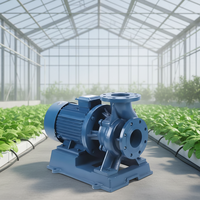 Pompe d'irrigation électrique pour champs - Capacité de 60 mètres cubes, type centrifuge, pompe à eau agricole avec pression