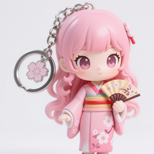 Llaveros de PVC de Alta Calidad con Diseño Personalizado, Fábrica de Accesorios para Llaveros, Llaveros de Plástico con Figuras de Anime Personalizadas de Alta Calidad - Product Image 1