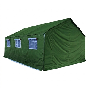 Tente à structure tubulaire en acier, <span class=keywords><strong>prix</strong></span> usine, imperméable, coupe-vent, abri d'urgence pour les situations de catastrophe - Product Image 4