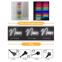 Enseigne LED néon 3D multicolore personnalisée GTA Vice City, étanche IP65, à fixer au mur, pour la décoration de bars gaming et de maisons, logo publicitaire, garantie 2 ans
