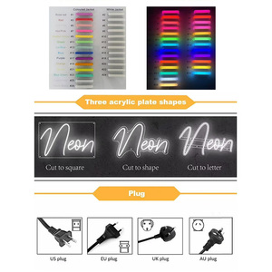 Enseigne LED néon 3D multicolore personnalisée <span class=keywords><strong>GTA</strong></span> Vice City, étanche IP65, à fixer au mur, pour la décoration de bars gaming et de maisons, <span class=keywords><strong>logo</strong></span> publicitaire, garantie 2 ans - Product Image 6