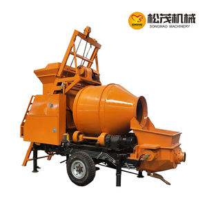 Pabrik baik dipasok Diesel kemudi JBTS40 mesin <span class=keywords><strong>Mixer</strong></span> beton dengan pompa untuk gedung rumah - Product Image 5
