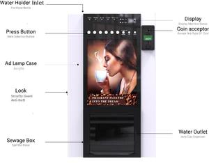 Truy cập hàng đầu cà phê hòa tan bán hàng tự động machinesle302b - Product Image 6