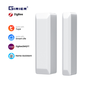 GIRIER Tuya Wireless Contact Detector Supports ZHA Smart Home Security <b>Door</b> Window <b>Sensor</b> <b>Door</b> <b>Sensor</b> - Product Image 1