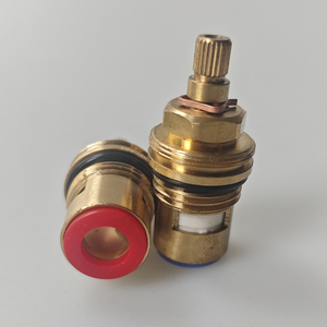 Sunmixer Cartouche de <span class=keywords><strong>Robinet</strong></span> <span class=keywords><strong>à</strong></span> Disque en Laiton <span class=keywords><strong>à</strong></span> Installation Facile, Remplacement de Valve de <span class=keywords><strong>Robinet</strong></span> <span class=keywords><strong>à</strong></span> Quarts de Tour 1/2" pour <span class=keywords><strong>Robinet</strong></span> - Product Image 1
