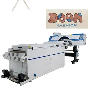 Hancolor Hoge Kwaliteit Dtf 60Cm Printer I3200 4 Printkoppen Met Poedershaker Alles In Een Witte Inktmachine Voor Het Afdrukken Van T-Shirts