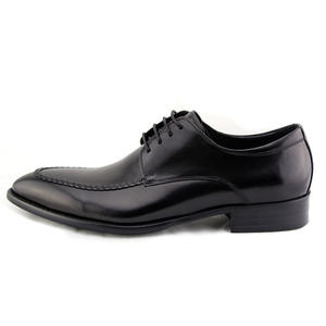 Chaussures de bureau et de carrière pour hommes en cuir de vache véritable, à enfiler, à bout pointu, avec soutien de la voûte plantaire, empeigne en maille respirante et imperméable - Product Image 2