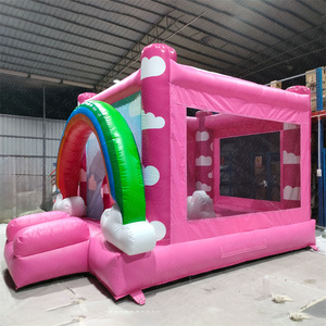 Castillo Inflable de PVC, Brincolín Comercial de Lujo, Fácil de Instalar, Capacidad para 5-8 Personas, Color Personalizado - Product Image 5