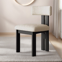 ShuaiZhi Nouvelle Tendance Table à Manger Design Moderne avec 4 Chaises en Éponge Douce pour Maison, Bureau, Salon et Salle à Manger