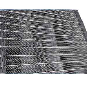 Yüksek sıcaklık gıda kurutma 304 paslanmaz çelik tel örgü Metal konveyör bant ağır montaj hattı iletim zincirleri - Product Image 3