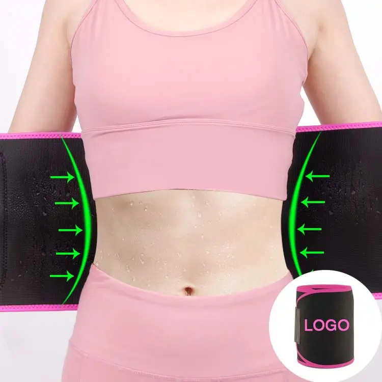 Hot Selling Men Women Sports Neoprene Sweat Best Curves Waist Slimming belt