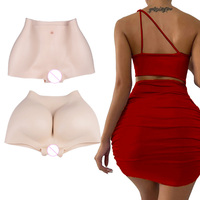 Pantalones con Relleno de Silicona para Glúteos y Cadera de 2.2cm para Mujeres y Travestis, con Vagina Artificial, en Venta