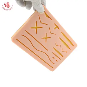 Kit de formation de modèle de peau de suture taille de poche divers Kit de pratique de coussinets de suture pour accessoires de couture Science médicale