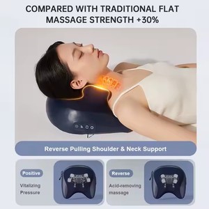 Heating Multi-Function Electric Body Shiatsu <strong>Massager</strong> Pillow Deep Tissue Kneading <strong>Device</strong> for Neck Shoulder <strong>Back</strong> Waist Knees - Product Image 3