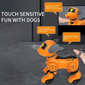 Chaude 2.4g Télécommande Robotique Chien Interactif Parlant Intelligent Marche Danse Rc <span class=keywords><strong>Robot</strong></span> Smart Chien Jouets pour Enfants BG1536 - Product Image 5