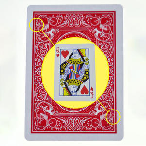 Cartes de jeu marquées en papier pour tours de magie, <span class=keywords><strong>poker</strong></span>, magie de rue, illusions, gadgets, accessoires de mentalisme - Product Image 4