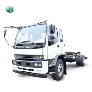 Medium commercial vehicle 12 ton New Isuzu euro5 FVR cabin chassis truck for sale