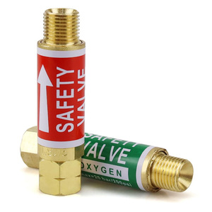 Soupape de sécurité anti-retour de flamme de type américain 9/16-18 pour oxygène et acétylène, pour outils de soudage et de découpe, chalumeau anti-retour de flamme - Product Image 3