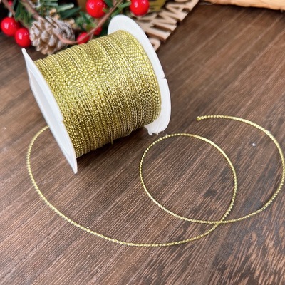 CSFY 2023 Christmas Ribbon for Packing Box Cake Flowers Dress Clothes Hemp Packaging Rope Gift Ribbon Other Party Decorations