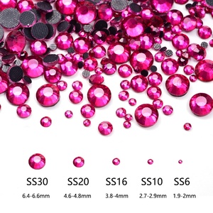Strass thermocollants OLeeya personnalisés DMC SS6-SS30, strass brillants en cristal pour vêtements et robes - Product Image 5