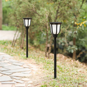Lampes solaires de jardin à LED à fixation murale, éclairage extérieur pour patio, résistantes à l'eau, garantie de 2 ans - Product Image 2
