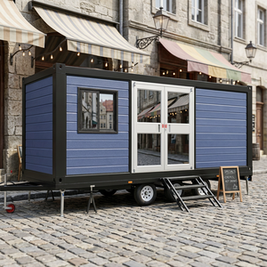 Casa Contenedor de Lujo Prefabricada de 20 pies/40 pies, Estructura de Acero, Diseño Personalizado, Impermeable, para Villa, <span class=keywords><strong>Hotel</strong></span>, Camping, Resort - Product Image 1