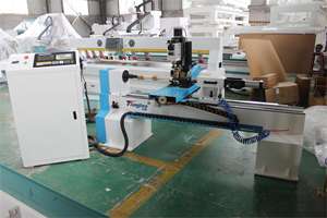 TJ-<span class=keywords><strong>1020</strong></span> <span class=keywords><strong>AF</strong></span> multifonctionnel CNC tour à bois Machine tour à bois pour escaliers main courante pieds de meubles - Product Image 5
