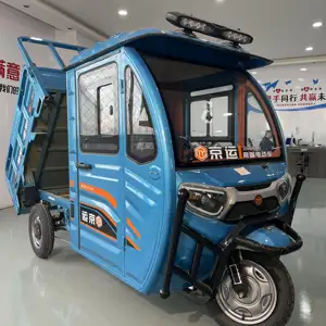 Klima ve kabinler ile compartmentsHigh destekli üç tekerlekli bisikletler ile 1500W üç tekerlekli bisikletler