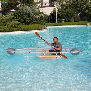 Canoë <span class=keywords><strong>rigide</strong></span> transparent en PC de 3,36 m pour 2 personnes, idéal pour les séances photo de mariage, les sites panoramiques et la navigation en eau. - Product Image 3