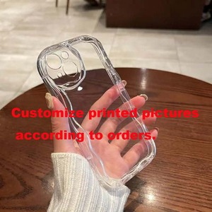 Funda de silicona TPU con borde ondulado y estampado de lazo rosa para <span class=keywords><strong>iPhone</strong></span> X, XR, XS Max, <span class=keywords><strong>11</strong></span>, <span class=keywords><strong>12</strong></span>, 13, 14, 15, 16, 17 - Product Image 3
