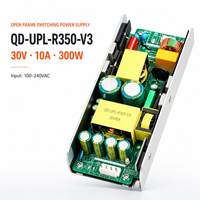 Alimentation à découpage à cadre ouvert en U 30V 10A 300W à entrée unique AC-DC PCB pour amplificateur audio et moteur BLDC industriel OEM