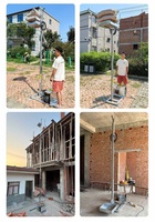 Machine de pose de briques et de coulage de béton de 6 m de qualité supérieure, élévateur de ciment