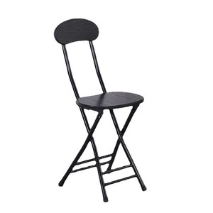 Folding Stool With Backrest Metal <b>Frame</b> Minimalist Design For Home Office Student Dormitory Chair <b>Multiple</b> Colors Available - Product Image 5
