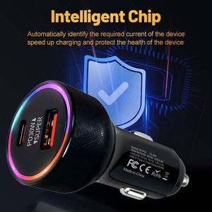 Hot New Fireproof Magnetic QC3.0 PD Dual-interface Car Fast-Charging Charger <b>for</b> Mobile Phone Laptop Earphone & <b>Camera</b> - Product Image 4