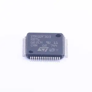 Originele Nieuw In Stock Ic STM32 STM32F STM32F303 Microcontroller Mcu LQFP-64 STM32F303RBT6 Ic Chip Geïntegreerde Schakeling