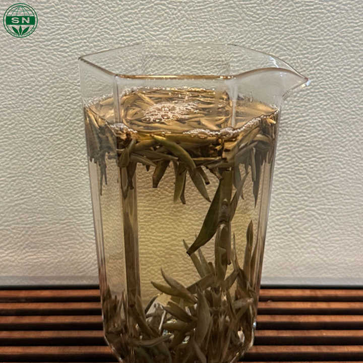 Official Premium Silver Needle White Tea EU Organic Certified Free Pestiside White Tea Fujian Silver Needles 'Bai Hao Yin Zhen