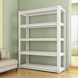 Estantes apilables de 4 niveles, estantería de almacenamiento de acero ajustable, blanca, para uso en almacén, hogar u oficina. - Product Image 4