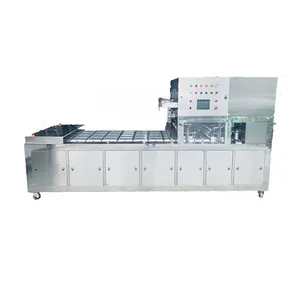 Automatic Heating Sealing Machine High Quality Plastic Tray Sealer Fast Food Ready Meal Lunch Box Packing Equipment