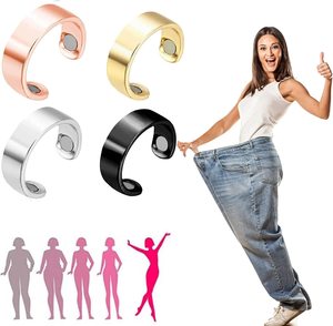 SC-anillo magnético de 4 colores para el cuidado de la salud, sortija magnética de doble imán para el drenaje linfático - Product Image 1